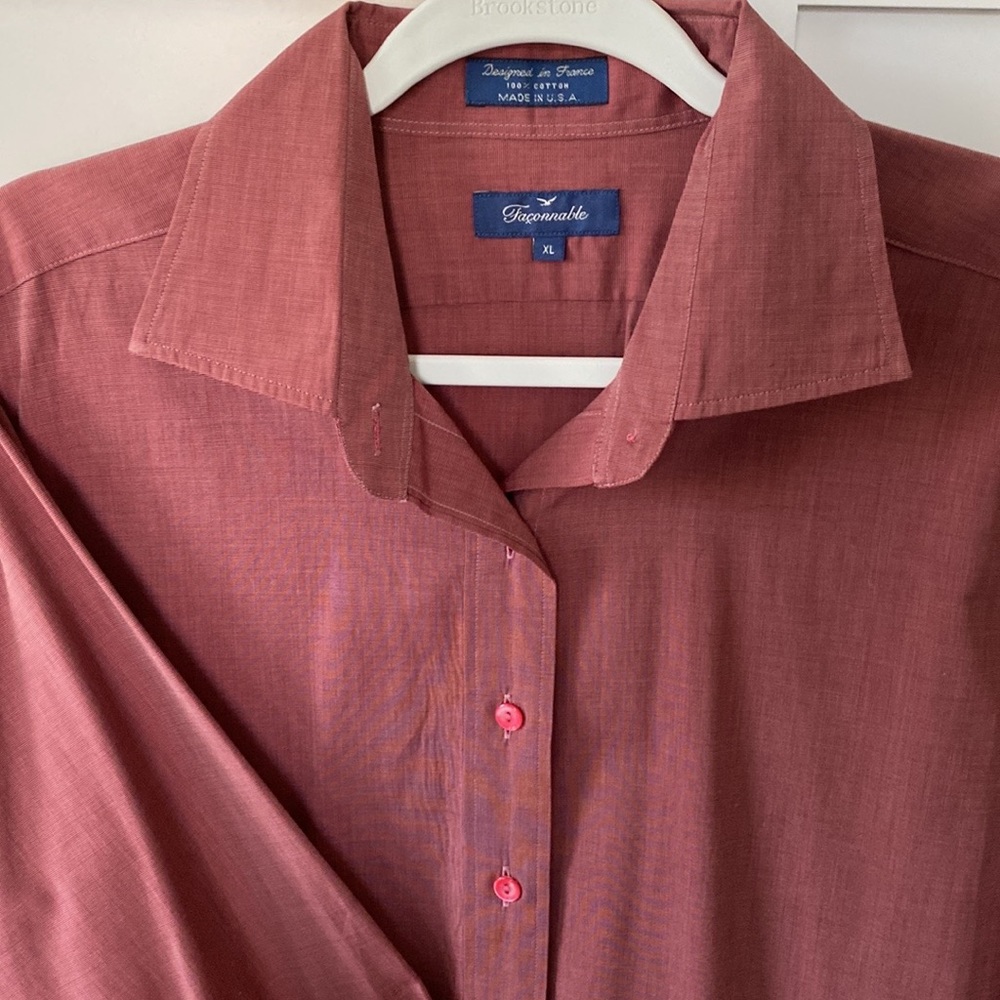 Falconnable Cotton Button Down Shirt XL